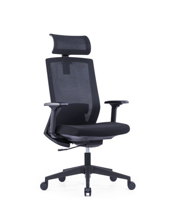 SDF blackmesh backfabric seat